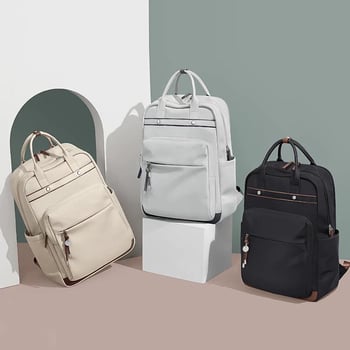 Unisex ruksak za laptop PU, 36–55L, vodootporan, s gornjom ručkom