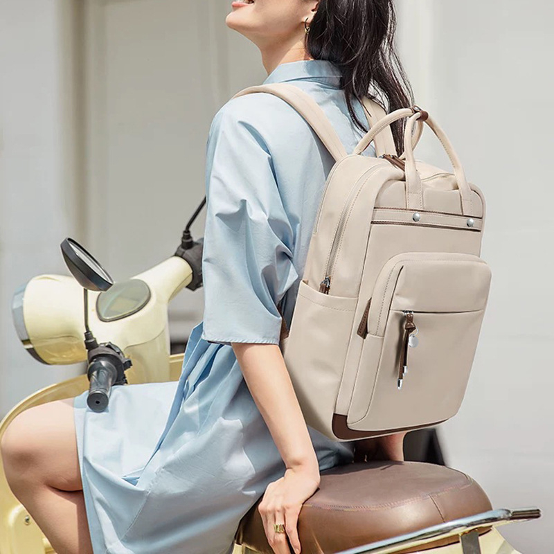 Unisex ruksak za laptop PU, 36–55L, vodootporan, s gornjom ručkom