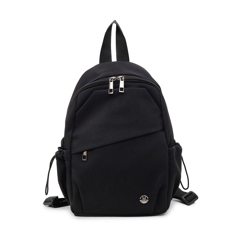 Unisex nylon ruksak s jastuком zraka na naramnicama, uličnog stila, pogodan za 10-inčni prijenosnik, prozračan, za svakodnevnu upotrebu