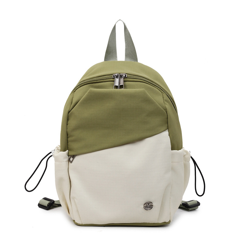 Unisex nylon ruksak s jastuком zraka na naramnicama, uličnog stila, pogodan za 10-inčni prijenosnik, prozračan, za svakodnevnu upotrebu