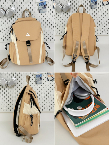 Nylon ruksak, kapacitet 36–55 L, za 14-inčni laptop, gradski minimalistički stil