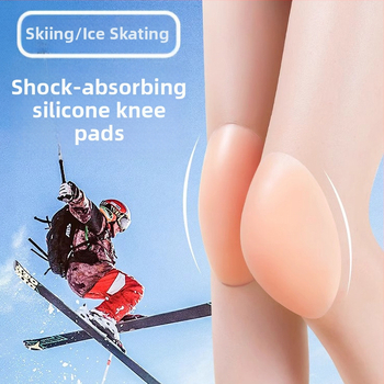 Shu runa silikónové kolenné chrániče na lyžovanie a korčuľovanie – hrubšie vnútorné ochranné koleno, pre dospelých, jeseň 2025, skladom