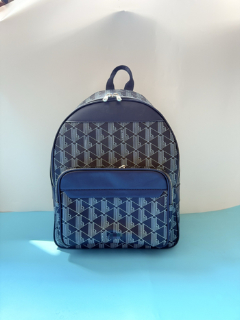 Unisex ranac s prugama i slovima — casual PU, kapacitет ispod 20 L, podstava od najlona