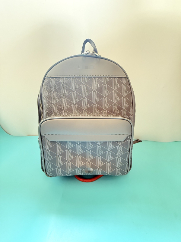 Unisex ranac s prugama i slovima — casual PU, kapacitет ispod 20 L, podstava od najlona