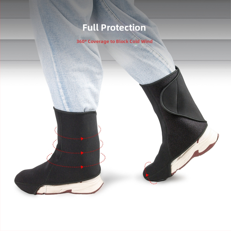 Ziemas riteņbraukšanas apakšstilba aizsargi – Msorock, niršanas materiāls, apakšstilba aizsardzība, universāla saderība, ziemas ārējā lietošana