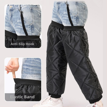 Žieminės kelionėms su motociklu kelio ir blauzdos apsauga, poliesterio pluoštas, universali naudojimas