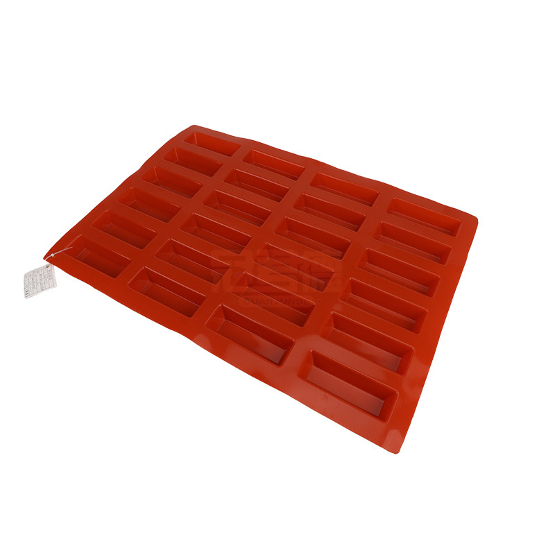 Silikonska forma za čokoladne štapiće; duguljasta forma, neprijanjiva i lako se oslobađa; materijal: silikon; marka Guan De