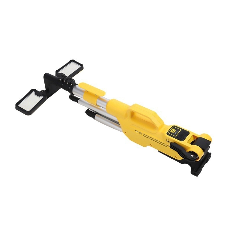 Преносима работна лампа на трипод, вертикална, SMD LED източник, 8000 lm, 20W, 5V, PA66+алуминиев корпус