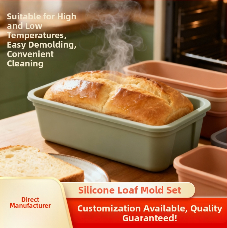 Silicone cake mold – pielāgota, izturīga pret augstām temperatūrām, gara lente maizei un tostiem