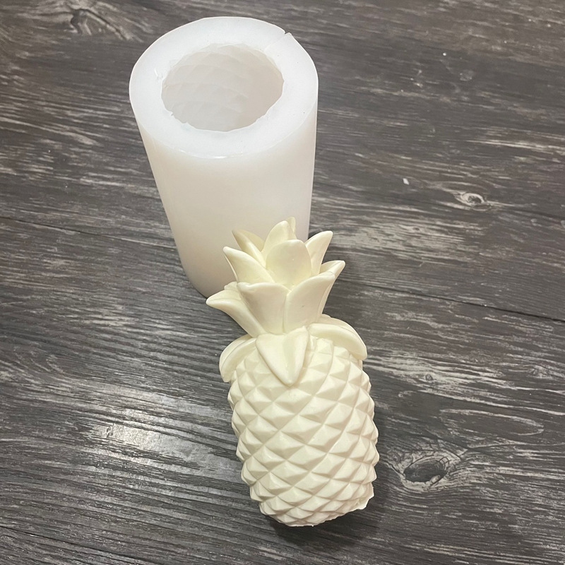 3D silikonska kalupa za ananas za kolače, svijeće i ukrasne predmete s neobičnim oblikom