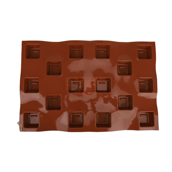 Kvadratna silikonska kalupa za pečenje i deserte — za sladoled, žele, aromaterapijske svijeće i ručno izrađeni sapun; Materijal: silikon; Brand: Guan de; Stil: moderni minimalizam