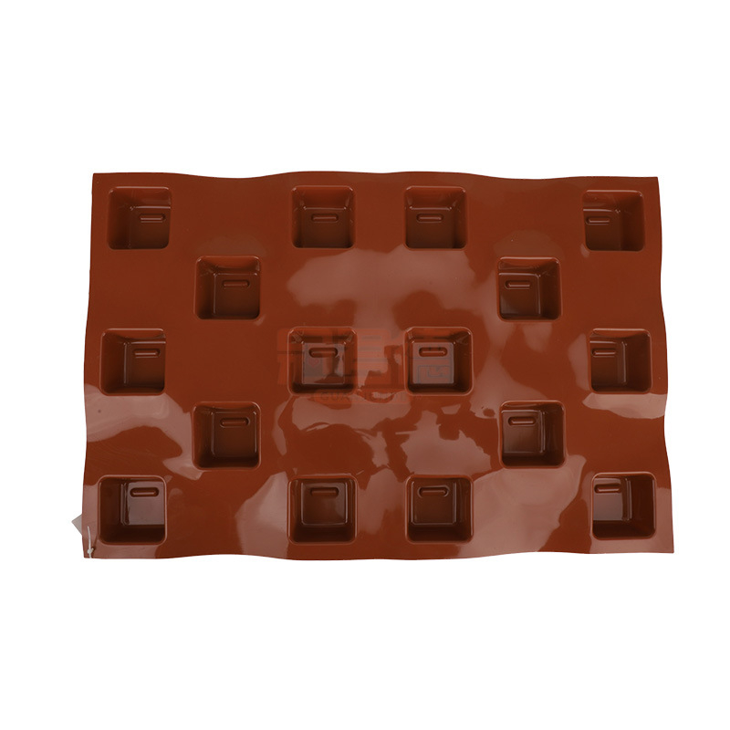 Kvadratna silikonska kalupa za pečenje i deserte — za sladoled, žele, aromaterapijske svijeće i ručno izrađeni sapun; Materijal: silikon; Brand: Guan de; Stil: moderni minimalizam