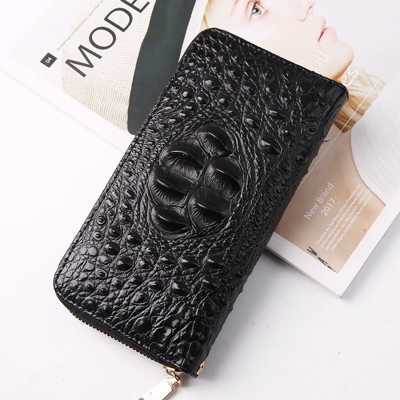 Unisex dugački novčanik od PU kože s velikom kapacitom za kartice, casual clutch stil, životinjski uzorak, svakodnevna upotreba