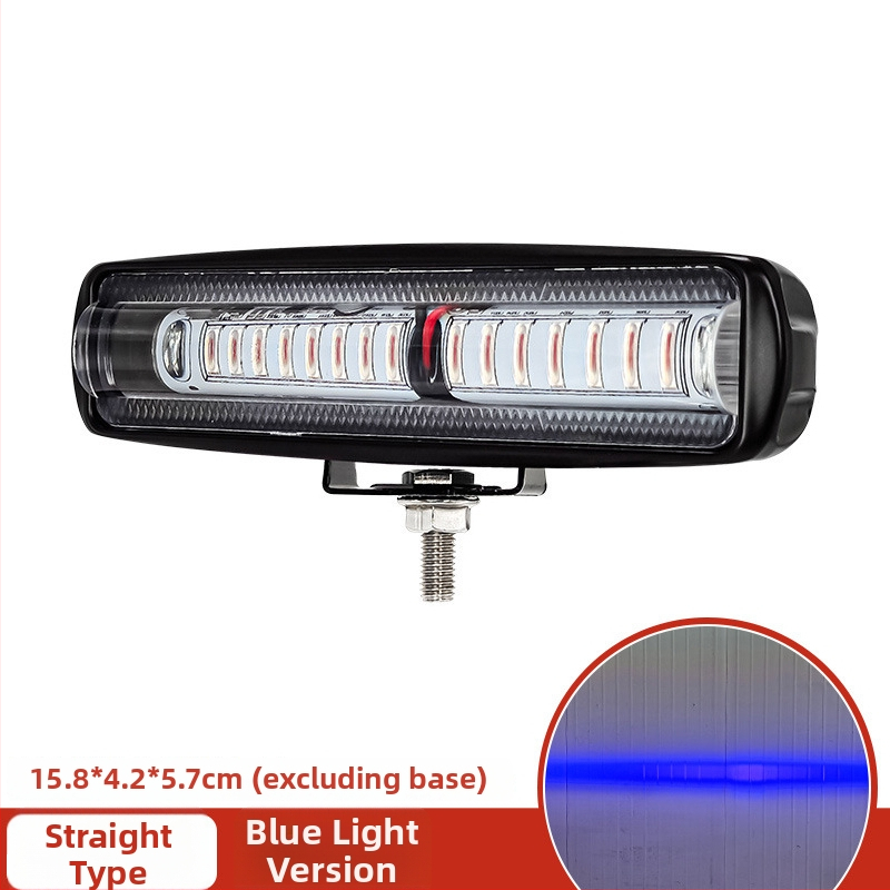 LED upozoravajuće svjetlo za viljuškar, 30W, 12-80V, 30000h, plava LED, aluminijsko kućište