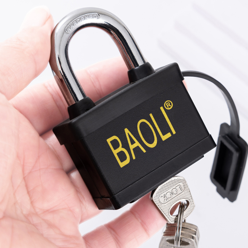 Moriyasu Klasična gumena brava za kućnu sigurnost — Nehrđajući čelik, SVP rubber-430/440/450/460, za torbe, prtljagu i ormariće