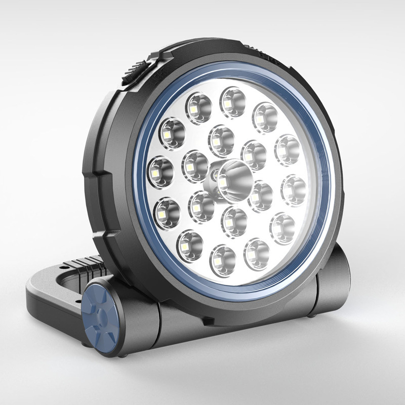 Lampa LED de urgență pentru mașină, reîncărcabilă, pentru reparații auto, 10W, 5V, 1000 lm, 6000K, model CS-A03