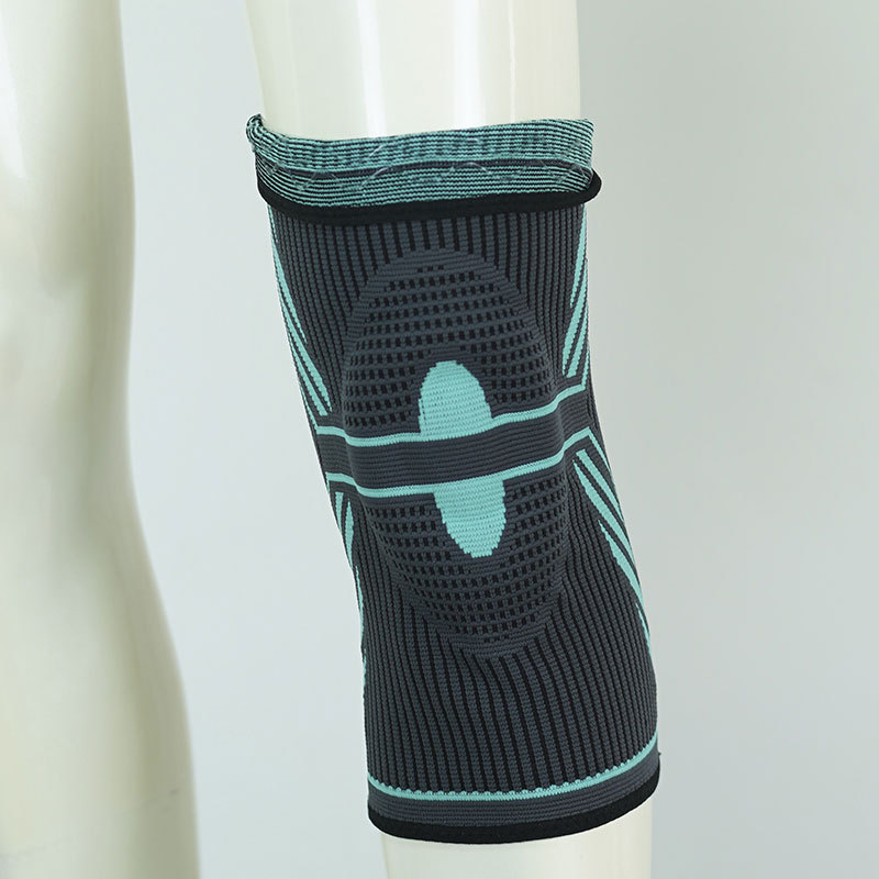 Genunchiere sportive cu corp din nylon, țesătură poliester, respirabile, antiaderente și absorbante la șocuri, pentru baschet