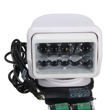 Proiector LED cu telecomandă, 50W pentru autoturisme și ambarcațiuni, 12V, 5000 lm, 6000K, LED0015