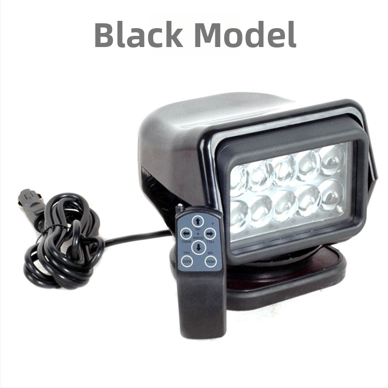 LED reflektor s diaľkovým ovládaním 50W pre autá a lode, 12V, 5000 lm, 6000K, LED0015