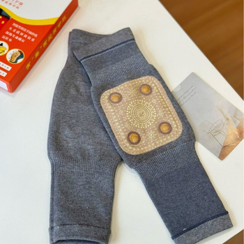 Genunchiere autoîncălzitoare cu magnet, ghimbir și cașmir, infraroșu îndepărtat pentru articulații, adulți, toamnă 2025