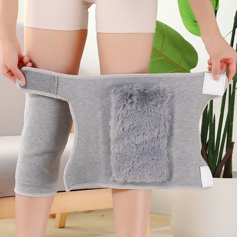 Kolenné chrániče s Velcro, teplo podšité fleesom, vetru odolné pre cyklistiku, Unisex — Značka: Private label • Zdroj: Ready stock • Vek: Dospelí • Sezóna: Summer 2021