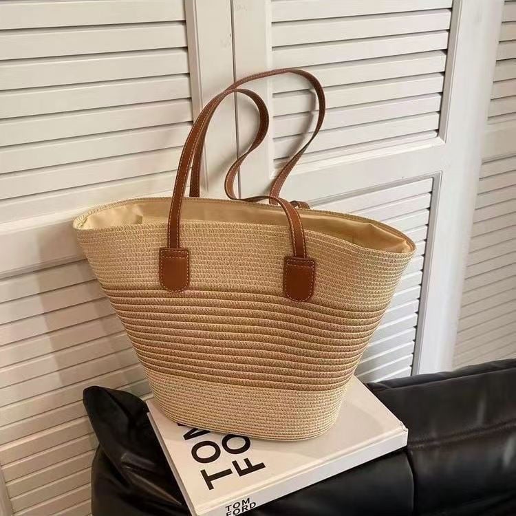Geantă Tote unisex, material textil, Primăvara 2024, Brand Unique, Utilizare zilnică