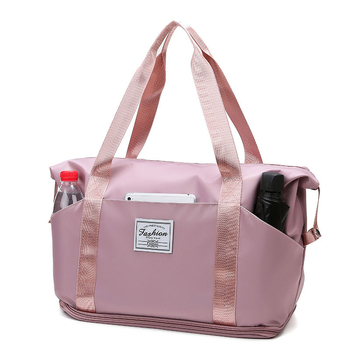 Geantă de călătorie cu capacitate mare, unisex din pânză pentru activități în aer liber, primăvara 2024