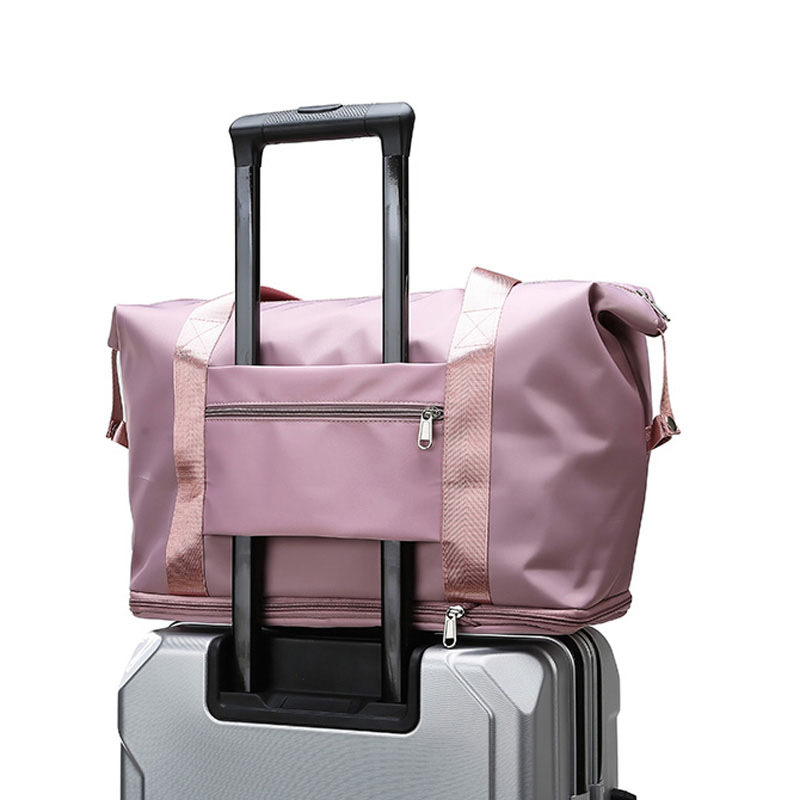 Geantă de călătorie cu capacitate mare, unisex din pânză pentru activități în aer liber, primăvara 2024