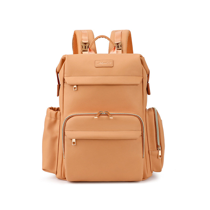 Geantă pentru sticle de bebeluș - Capacitate mare, duală ca poșetă sau rucsac, PU impermeabilă, extensibilă, separare uscat/umed, bretele cu pernă de aer