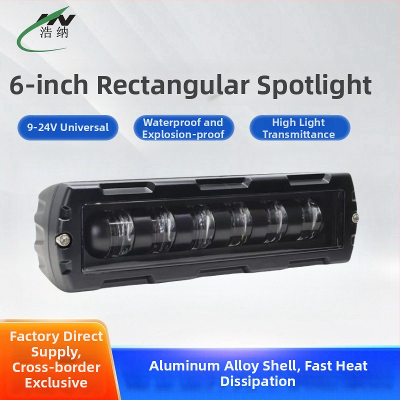 LED ühe rea prožektor – 9-24V, 4000 lm, 6000 K, 50 000 h tööiga