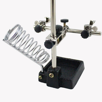 Lupa LED cu suport tip clips, pliabil, clemă auxiliară pentru lipit, aparat cu trei mâini