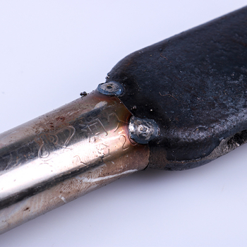 Fier electric pentru carne cu mâner din lemn — Xuan Ming, 1000V, încălzire electrică