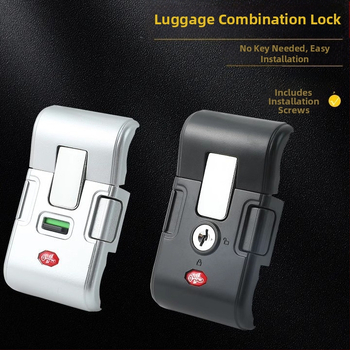 Brava za prtljagu s kutijom za lozinku, kombinacijski lok za kufre, materijal: Drugo, modern minimalistički stil (XLXSK)
