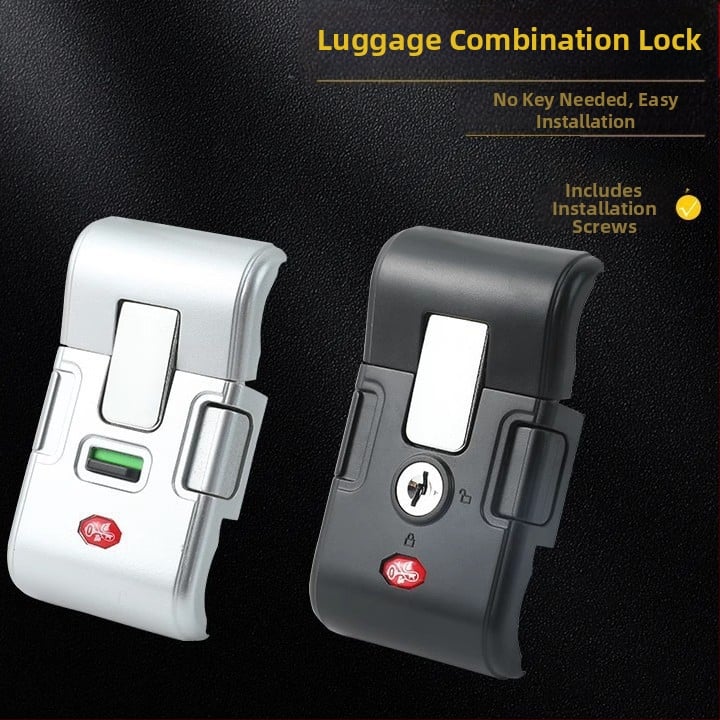 Brava za prtljagu s kutijom za lozinku, kombinacijski lok za kufre, materijal: Drugo, modern minimalistički stil (XLXSK)