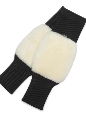 Vlnené kolenné chrániče, unisex, zimné zosilnené prevedenie, pre vonkajšie použitie, ochrana kolien