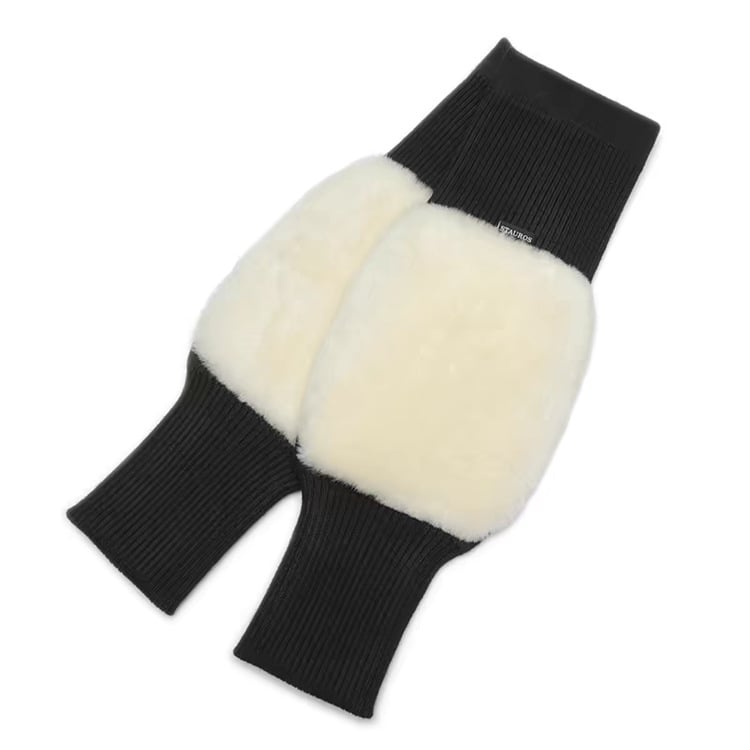Vlnené kolenné chrániče, unisex, zimné zosilnené prevedenie, pre vonkajšie použitie, ochrana kolien