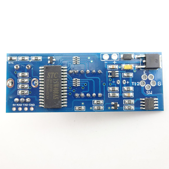 SANDLW T12 stanica na spájkovanie s digitálnym displejom – DIY súprava na spájkovanie, 12–24V DC pre elektronické spájkovanie