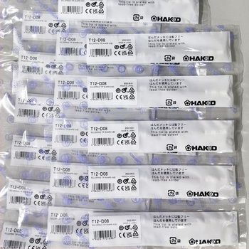 HAKKO lodēšanas gali — taisns gals, standarta garums, sērija T12-D08 12 16 24 D4 DL32 52