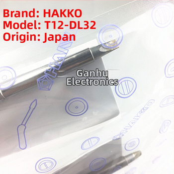 HAKKO lodēšanas gali — taisns gals, standarta garums, sērija T12-D08 12 16 24 D4 DL32 52