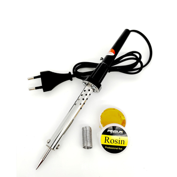 PINSUN Električna lemilica s gumiranom ručkom, 3-dijelni set, 30W/40W/60W, 220V