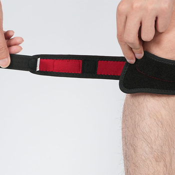 Põlvetugevuse kaitse patella-riba ja Velcroga – Spandex materjalist täiskasvanutele, sobib korvpallile, matkamiseks ja jalgrattasõidule