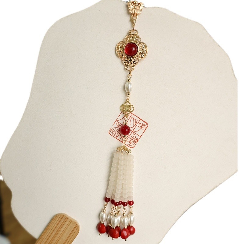 Broš u novokineskom stilu, u obliku kapljice, umjetnički retro, s inlayom, miješanim materijalima, za dekoraciju i poklon ženama