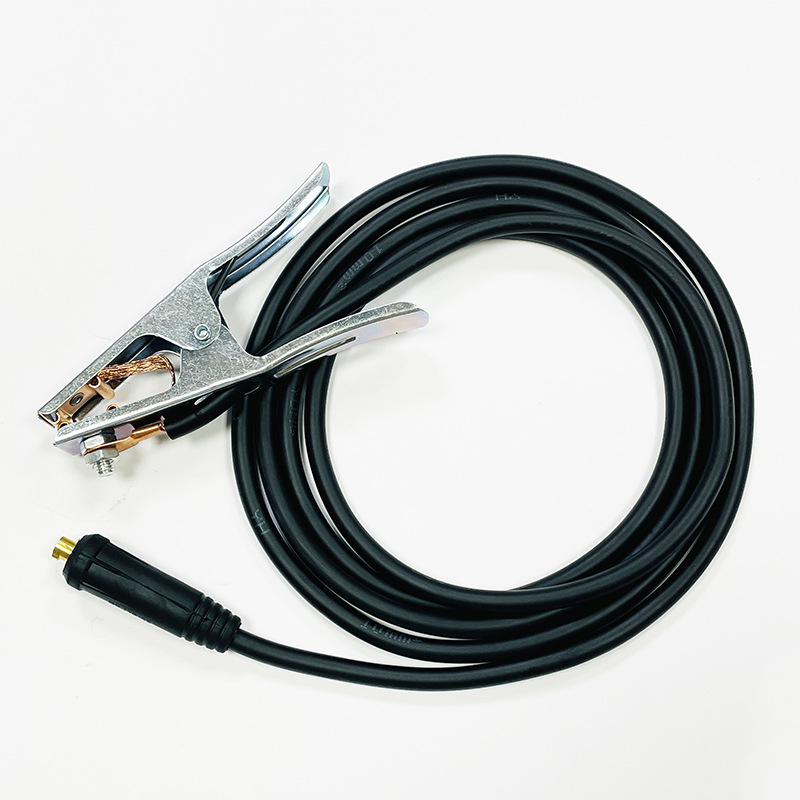 Zemljni klips za zavarivački stroj, uzemljujući kabel za TIG/argon zavarivanje, tip 10-25 priključak, marka Beautiful Welding Power