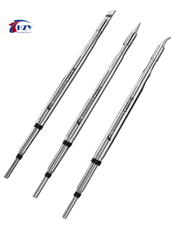 Vrhovi za lemljenje za C210/T26 — univerzalni, ravni i zakrivljeni vrhovi, dva komada