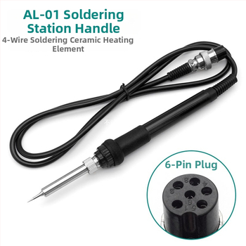 Anlixin 936A T12 lodēšanas rokturis, 907 rokturis, 937A augstfrekvenču lodēšanas iekārta ar konstantu temperatūru, 5-pinu piederumi