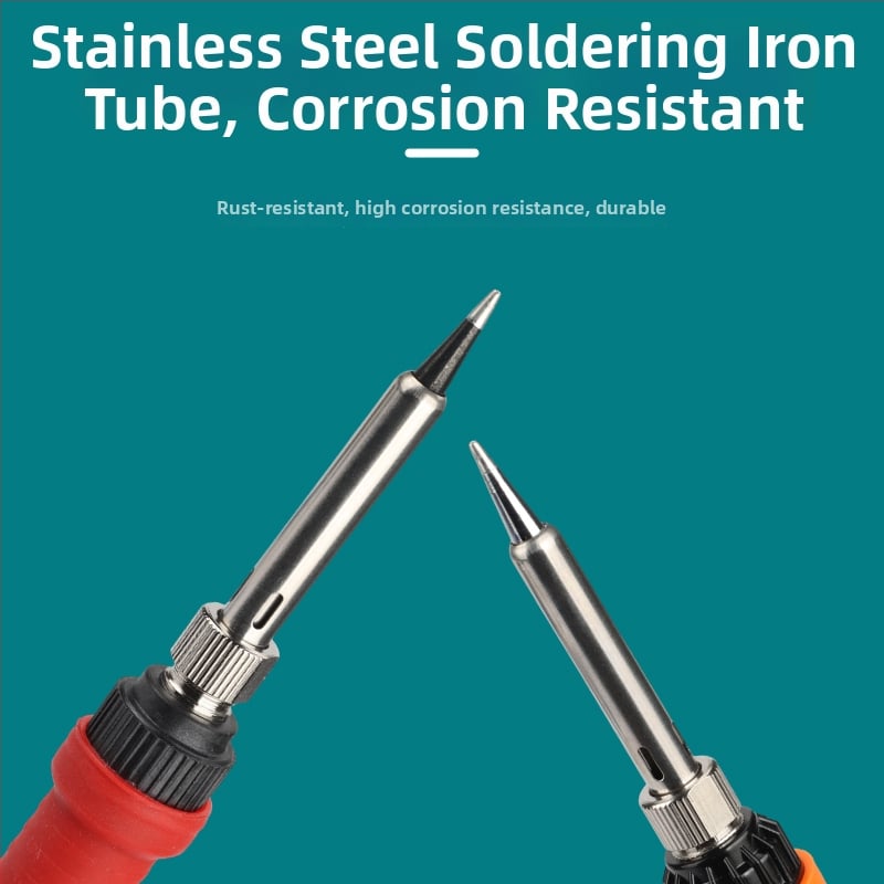 Namų naudojimui skirtas elektrinis litavimo rinkinys su litavimo geležimi ir litavimo pistoletu, profesionalios kokybės