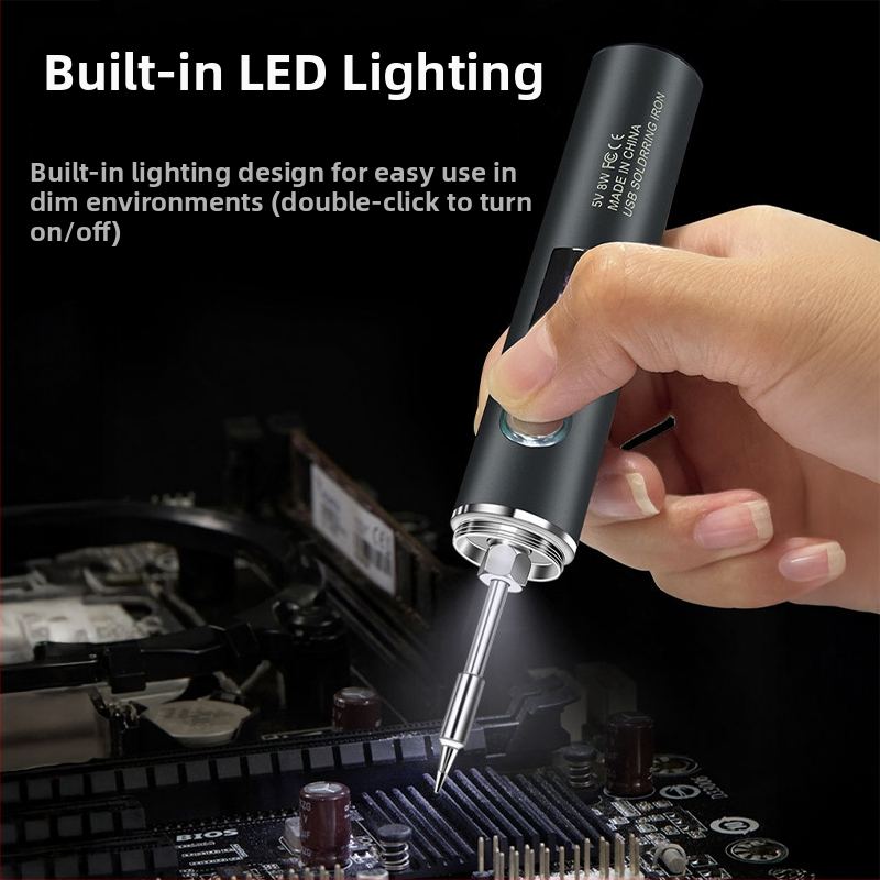 Deer Fairy digitálny displej, teplotne nastaviteľné elektrické spájkové pero, bezdrôtové nabíjanie, prenosné pre domáce použitie, vhodné na drobné opravy