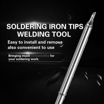 T12 litavimo antgalis FX-951 JL02 – Specialus antgalis: Blade, Pointed Head, Curved Tip, Horseshoe, Flat Nozzle