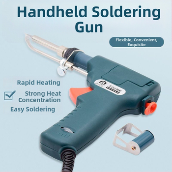 Ručná elektrická spájkovačka s vnútorným ohrevom a automatickým podávaním taviaceho striebra — súprava na opravu