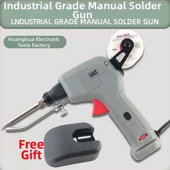 Automatiskā lodēšanas pistole 120W ar tinte piegādi, iekšējā apkure, pārnēsājams elektronikas remontēšanas instruments